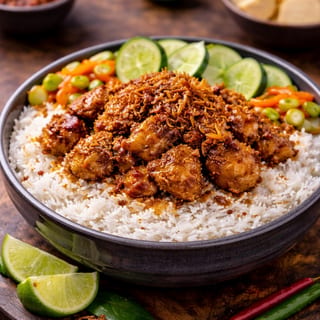 Galangal Chicken ( Ayam Bumbu )